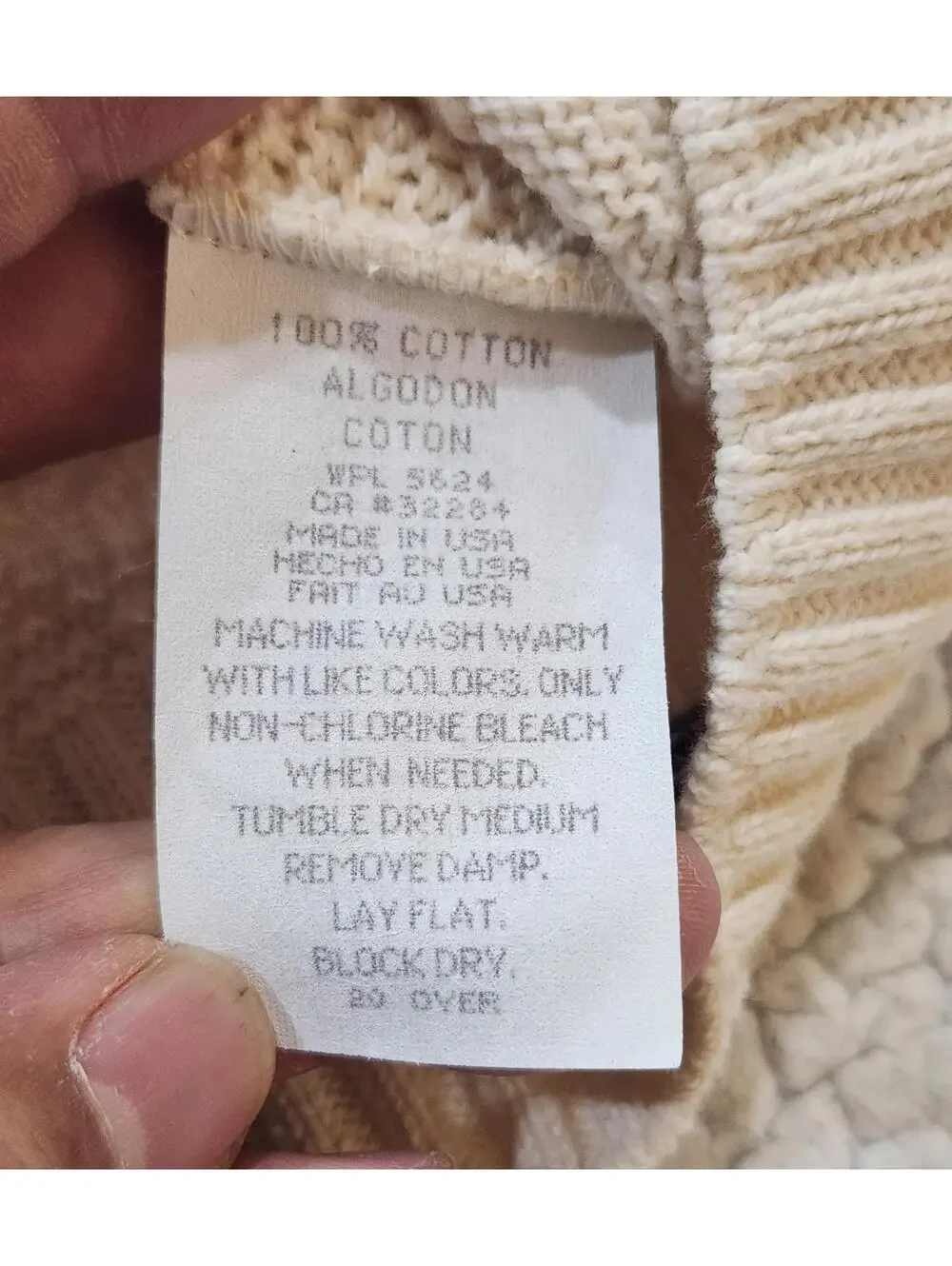Shenandoah vintage knit